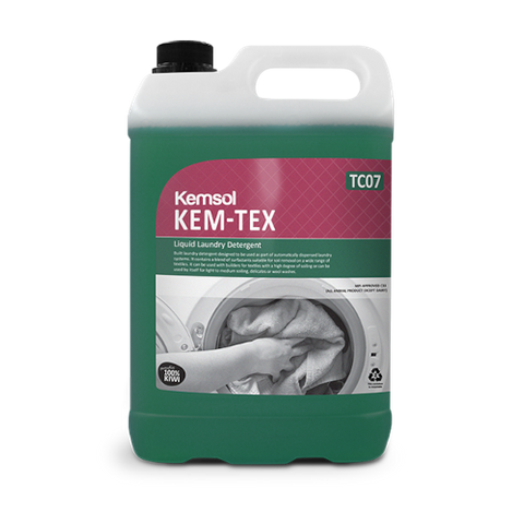 KEM-TEX CONCENTRATE ONSITE LAUNDRY DETERGENT 5L (MPI C33)