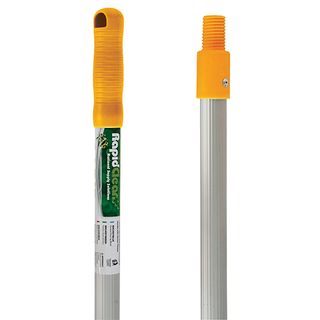 RAPIDCLEAN ALUMINIUM HANDLE WITH THREAD CAP 1.5M - YELLOW