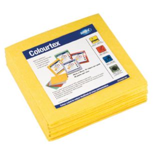 SORB-X COLOURTEX CLOTH 40CM X 40CM YELLOW 10S