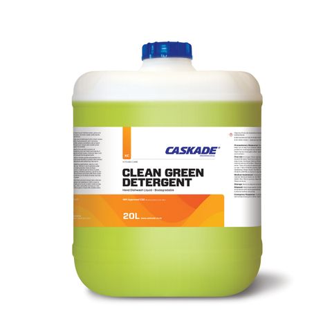 CASKADE CLEAN GREEN MANUAL DISH WASH 20L