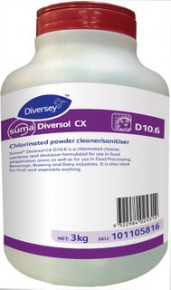 SUMA DIVERSOL CX D10.6 SURFACE SANITISER POWDER 3KG (MPI C31)