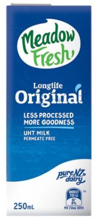 MF UHT LONGLIFE MILK CARTON 250ML X 24S