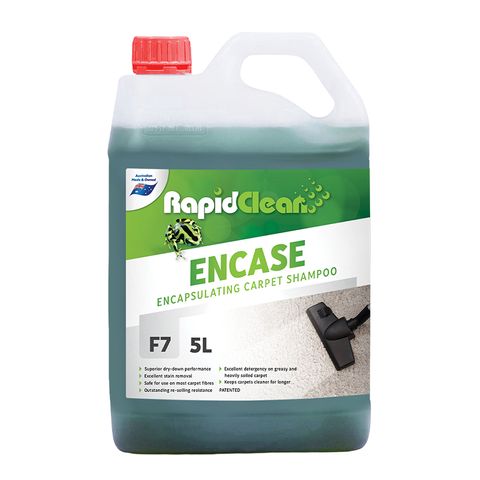 RAPIDCLEAN ENCASE ENCAPSULATING CARPET SHAMPOO 5L