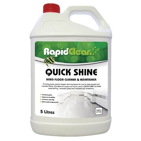 RAPIDCLEAN QUICK SHINE HARD FLOOR MAINTAINER 5L