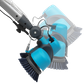I-SCRUB 21B BATTERY SCRUBBER W/ BATTERY & CHARGER