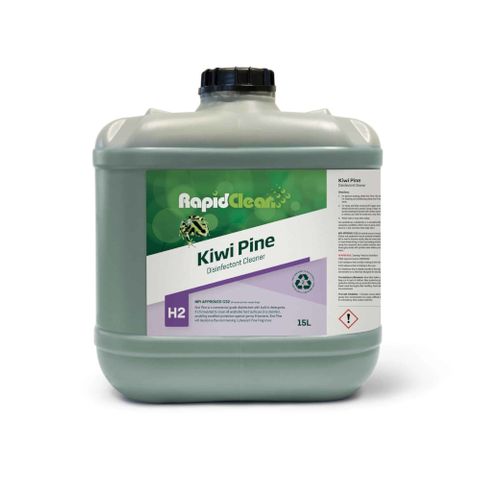 RAPIDCLEAN KIWI PINE DISINFECTANT CLEANER 15L