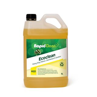 RAPIDCLEAN ECOCLEAN CLEANER DETERGENT SANITISER 5L