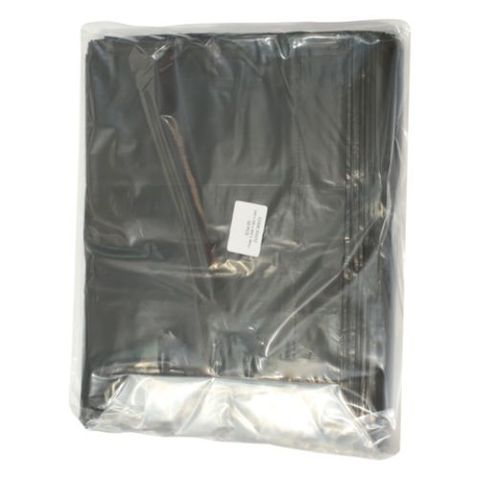 RAPIDCLEAN RUBBISH BAGS BLACK HD 1150MM X 1400MM X 50MU 240L 30S - WB1150