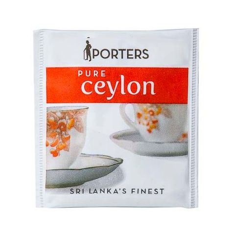 PORTERS PURE CEYLON ENVELOPED TEA BAGS 500S - HPT