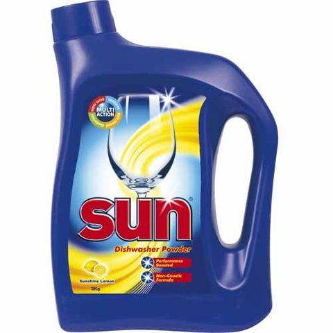 SUN ADVANCE DISHWASHER POWDER LEMON 3KG