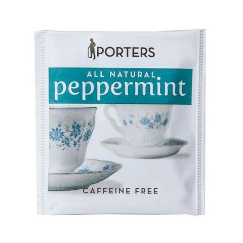 PORTERS HERBAL PEPPERMINT ENVELOPED TEA BAGS 100S - HPHERBP