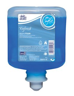 DEB REFRESH AZURE FOAM SOAP REFILL 1L