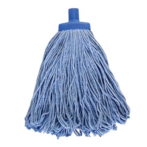 RAPIDCLEAN COTTON MOP HEAD 400G - BLUE