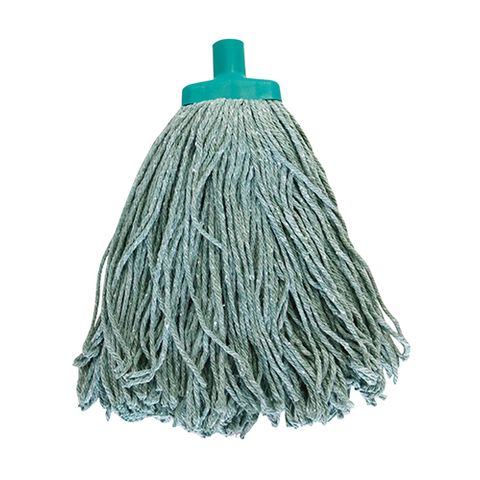 RAPIDCLEAN COTTON MOP HEAD 400G - GREEN