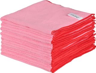 RAPIDCLEAN MICROFIBRE CLOTH 40CM X 40CM - RED