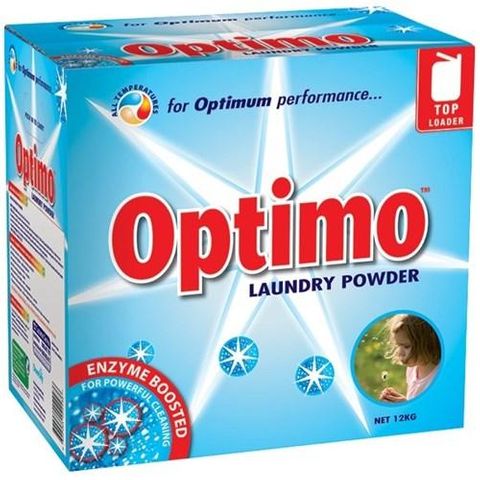 OPTIMO TOP LOADER LAUNDRY POWDER BOX 12KG (MPI C33)