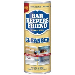 BAR KEEPERS FRIEND CLEANSER & POLISH POWDER 595G