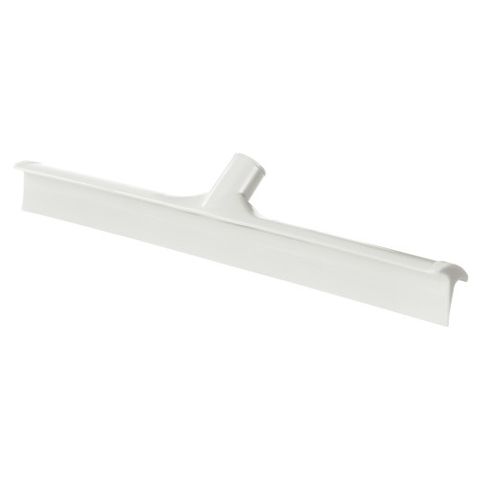 MONO BLADE RUBBER FLOOR SQUEEGEE WITH ACME THREAD HEAD ONLY 60CM - WHITE