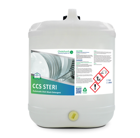 CCS STERI AUTOMATIC DISH AND GLASS WASHING LIQUID 20L