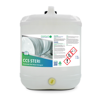 CCS STERI AUTOMATIC DISH AND GLASS WASHING LIQUID 20L