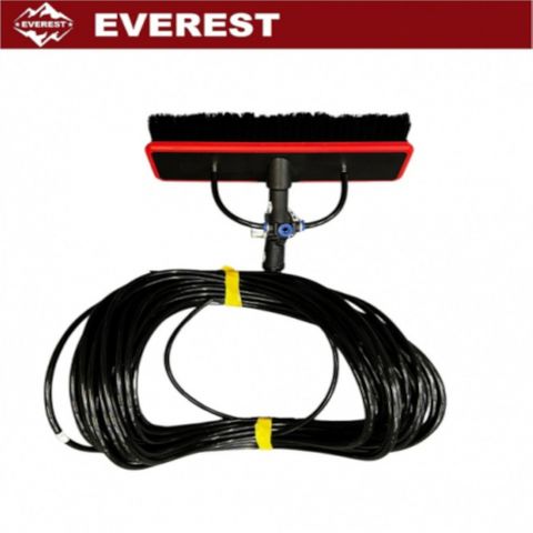 EVEREST BLACK 28CM/11" BRUSH COMPLETE KIT SET (8MM HOSE, GOOSENECK)