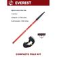 EVEREST 25 COMPACT HYBRID CARBON POLE COMPLETE KIT 7.6M - 7 SECTION