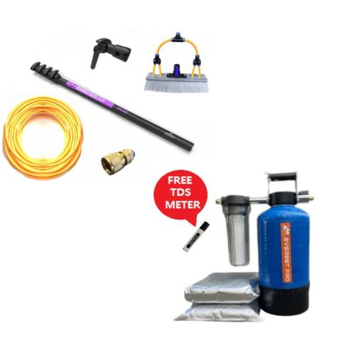 EVEREST OVA8 HYBRID POLE KIT 3.3M + EVEREST 10L PURE WATER TANK W/ RESIN