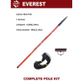 EVEREST PRO 40 PREMIUM CARBON FIBER POLE COMPLETE KIT 12.2M - 7 SECTION