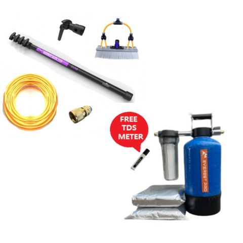 EVEREST OVA8 HYBRID POLE KIT 6M + EVEREST 10L PURE WATER TANK W/ RESIN