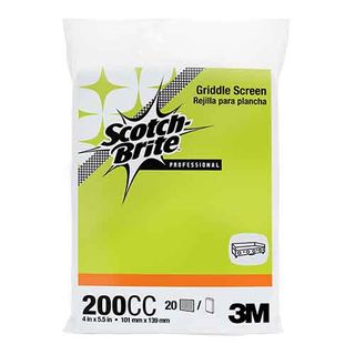 3M 200 SCOTCH-BRITE GRIDDLE SCREEN 101MM X 139MM 20S ***CLEARANCE***