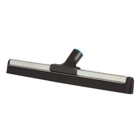 55CM DOUBLE BLADED BLACK FOAM FLOOR SQUEEGEE HEAD WITH ACME THREAD