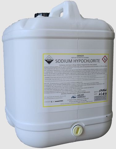SODIUM HYPOCHLORITE 13.5% 20L [DG-C8] (MPI C43)