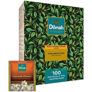 DILMAH ENVELOPED TEA BAGS FLAVOURED 100S - CAMOMILE