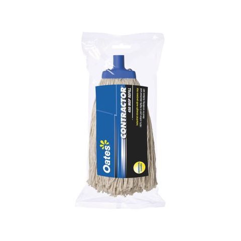 OATES MOP SOCKET 450G NO24 WHITE REFILL