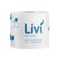 LIVI 1002 ESSENTIALS PREMIUM WHITE 2 PLY WRAPPED TOILET ROLLS 700S X 48