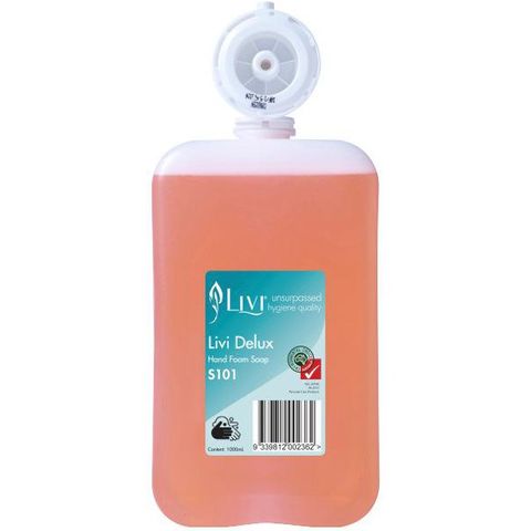 LIVI S101 DELUX PERFUMED FOAM HAND SOAP 1L