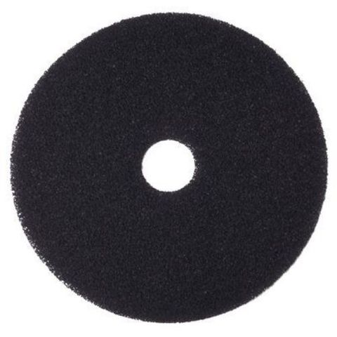 3M 7200 BLACK STRIPPER FLOOR PAD 400MM 16"