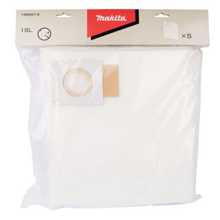 MAKITA DISPOSABLE VACUUM BAG 15L 5S