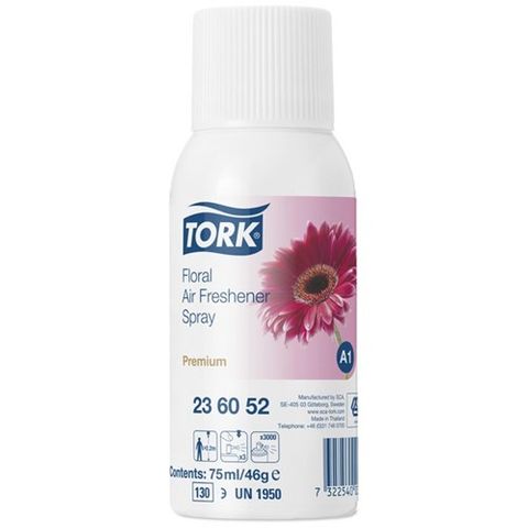 TORK A1 AIR FRESHENER AEROSOL REFILL 75ML -FLORAL [DG-C2] (MPI C102)