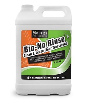 BIO-NO RINSE CLEAN AND LEAVE FLOOR TREATMENT 5L