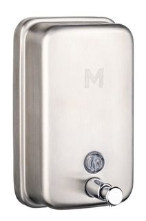 MATTHEWS STAINLESS STEEL SOAP DISPENSER 1.2L - VERTICAL