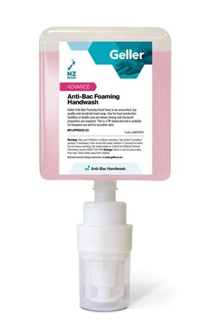 GELLER ADVANCED ANTIBACTERIAL FOAMING HAND SOAP 1L