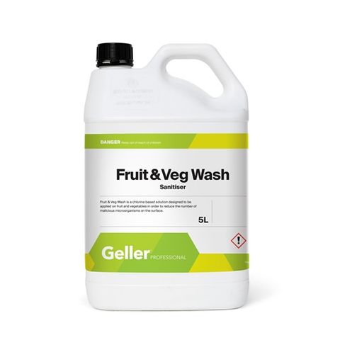 GELLER PROFESSIONAL FRUIT & VEG WASH 5L