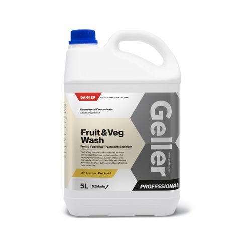GELLER PROFESSIONAL FRUIT & VEG WASH 5L