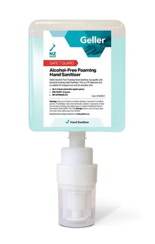 GELLER SAFE T GUARD NON ALCOHOL FOAMING HAND SANITISER 1L