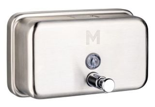 MATTHEWS STAINLESS STEEL SOAP DISPENSER 1.2L - HORIZONTAL