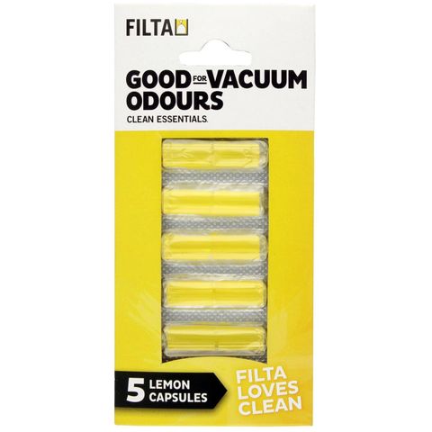 FILTA VACUUM AIR FRESHENER LEMON 5S