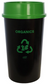 SABCO RECYCLING STATION BIN 60L WITH LID - GREEN: ORGANICS