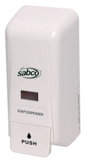 SABCO PLASTIC SOAP DISPENSER 1L