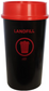 SABCO RECYCLING STATION BIN 60L WITH LID - RED: LANDFILL